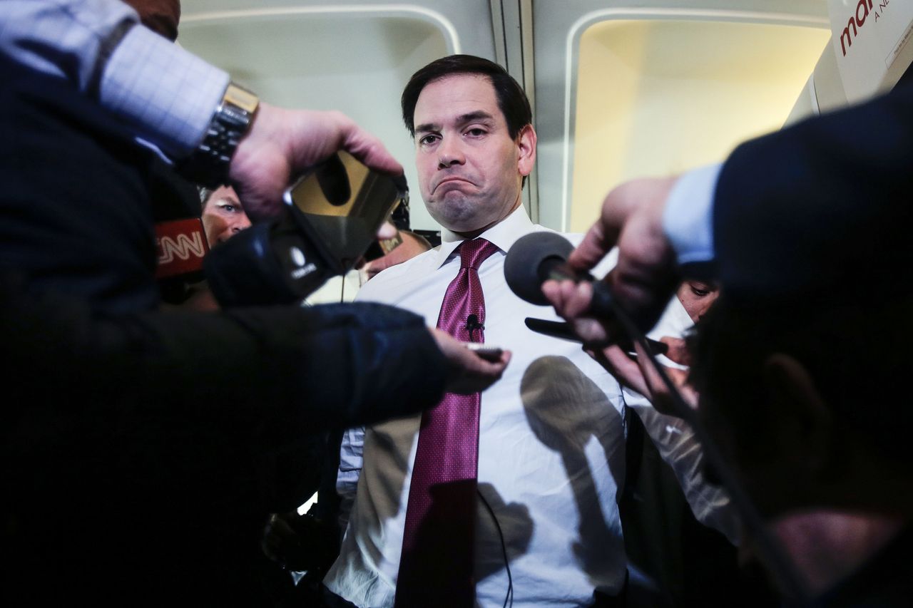 The coward Marco Rubio